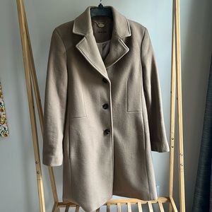 SOLD/ Calvin Klein Peacoat Camel